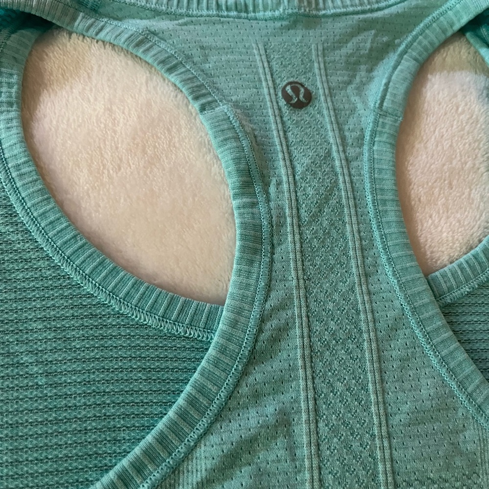 lululemon mint swiftly tech tank size 10